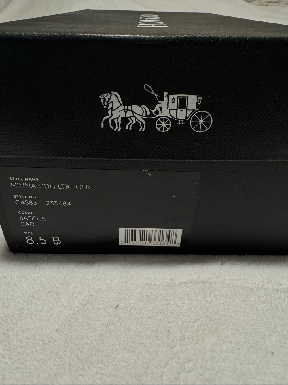 COACH Tan Leather Loafers - Picture 3 of 3